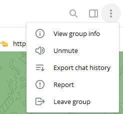 exporter discussion telegram